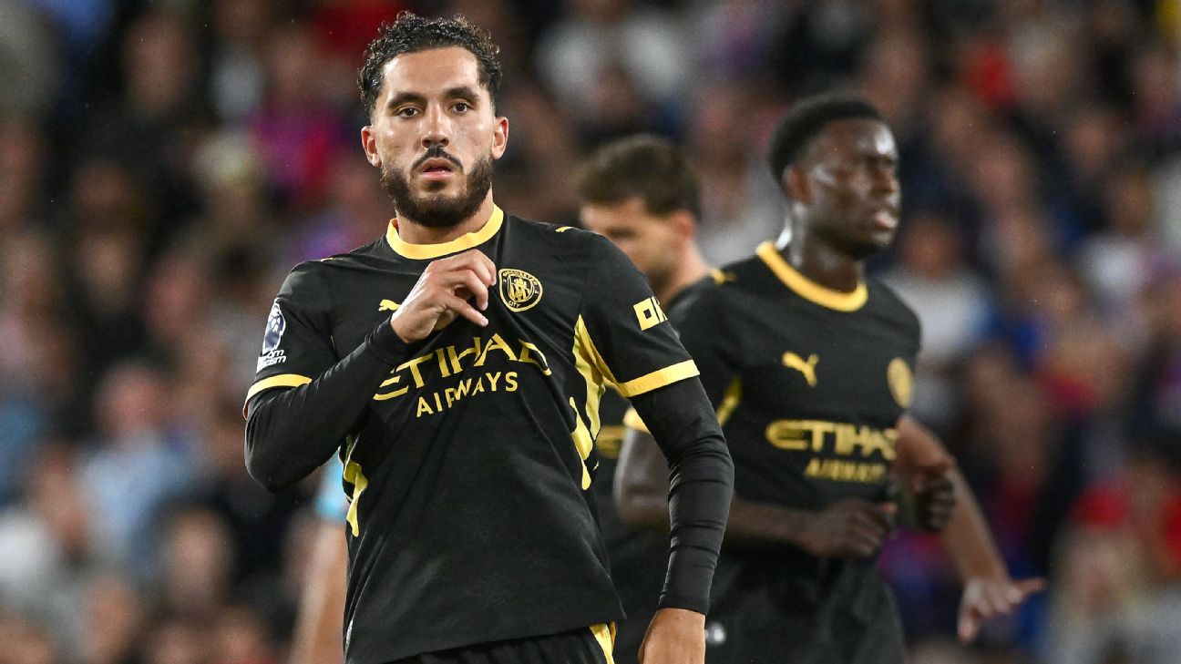 切尔基与哈兰德双响发威,曼城4比1击败水晶宫